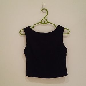 Banana Repubic Petite Sleeveless Cropped Top